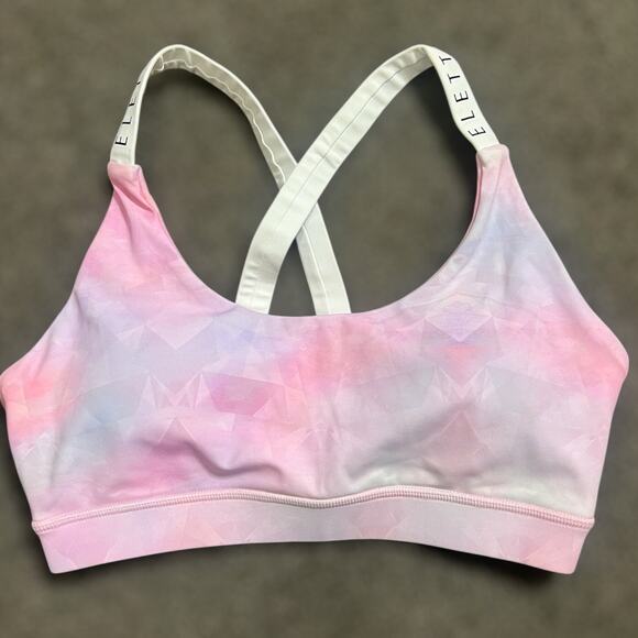 Hello Molly Other - Elette Fit by Hello Molly Sports Bra Medium Womens Tie Dye Fitness Workout Gym